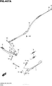 LS650 Подножка