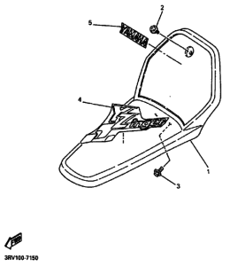 PW80 PW80J Переднее крыло
