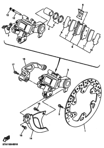  Задний суппорт