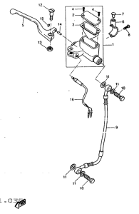 DT50R Главный тормозной цилиндр