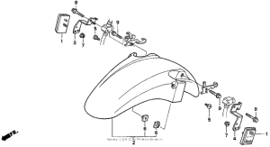  Переднее крыло