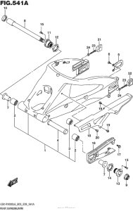 GSX-R1000 Rear Swingingarm