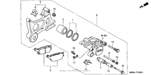  Задний суппорт