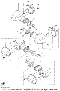 YZF-R6 Поворотники