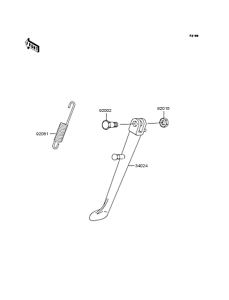 EL250 Подножка