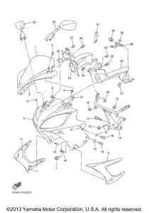 FZS6VC Обтекатели
