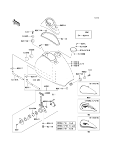 EN500 Fuel tank(1 / 2)
