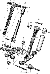 CA102 Передние аммортизаторы