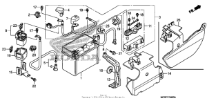 ST1300P (ABS) Аккумулятор