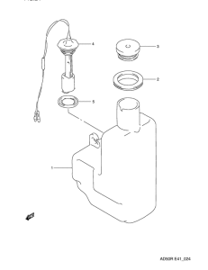 AD50 Бак масляный
