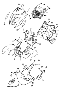 YQ50 Ветровое стекло