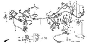 ANF125T Harness wire