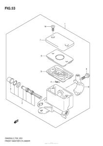GSX-R250 Главный тормозной цилиндр