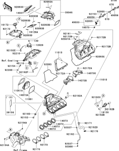 ZX1000 Air cleaner(1 / 2)