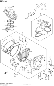 VZ800 Воздушный фильтр