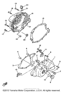 TW200U Боковые крышки