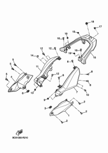 MTT690P-AB Боковые обтекатели
