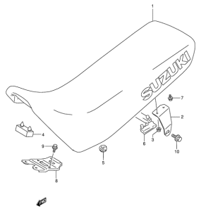 DR350 Пружина