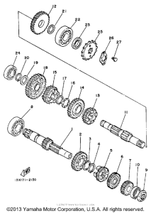BW200ET Трансмиссия