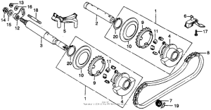 CB400 Валансирный вал