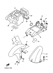 TZR250RSP ﾌｴﾝﾀﾞ