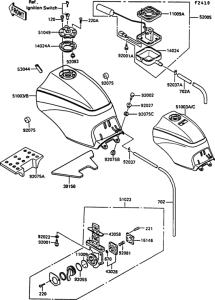 ZX900 Fuel tank(1 / 2)