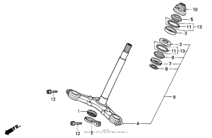 XR100 Траверса нижняя