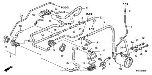 VTX1300C Evap canister ('08-,ac)