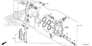  Передний суппорт