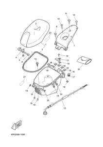 YQ50L Sitzbank & traeger