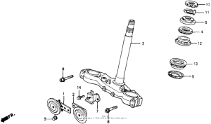CB1000F Траверса нижняя