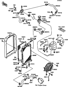 VN1500 Radiator(1 / 2)