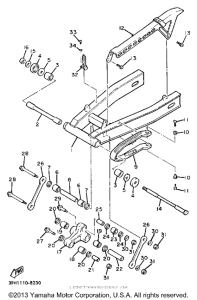 FZR400SUC Бугель