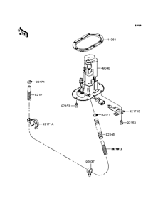 ZX1200 Топливный насос