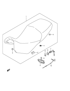 DL650 Пружина