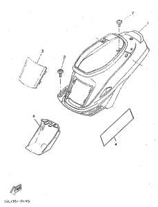 CW50 Боковые обтекатели