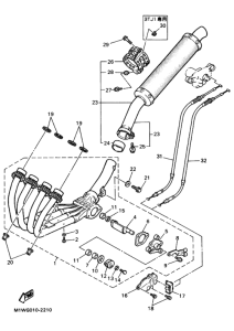 FZR400RR ｴｷｿﾞｰｽﾄ