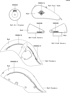 VN800 Decals(red)(e3)