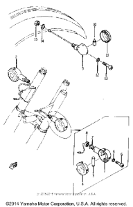 YJ1 Поворотники