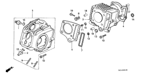 Z50J Cylinder / cylinder head