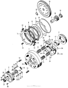 C70 Сцепление
