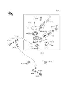 BJ250 Главный тормозной цилиндр
