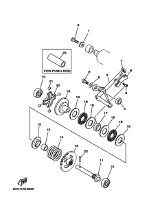 YZ125 YZ125K Корпус / кузов компл governor