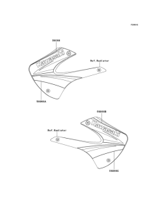 KX100 Наклейки