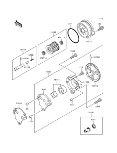 BJ250 Масляный насос