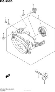 VZR1800 Headlamp (Vzr1800Bzl7 E33)