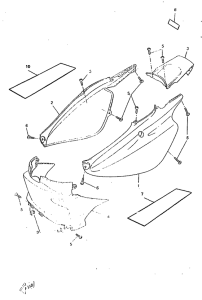 CW50RSP Боковые обтекатели