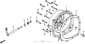 CB1000 Кожух сцепления