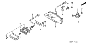 FMX650 Taillight unit ass`y