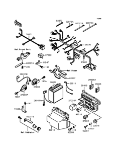 ZX900 Электрика